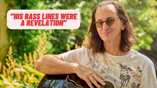 Geddy Lee Names His Favourite Four Bass Players [upl. by Mainis]