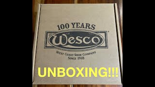 UNBOXING WESCO ENGINEER BOOTS [upl. by Yknarf708]