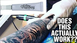 Pain Free Tattoo Cream 😱 Does it actually work  Tattoo Numbing Cream Co [upl. by Trant433]