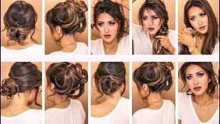 ★TOP 2017 ft Herstyler 💗 Everyday FALL HAIRSTYLES for WORK amp SCHOOL 💗 UPDOS for MEDIUM LONG HAIR 💗 [upl. by Wickner178]