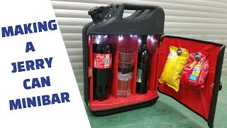 How to make a Jerry Can Mini Bar [upl. by Aduhey645]