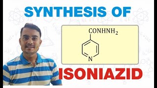 SYNTHESIS OF ISONIAZID  MEDICINAL CHEMISTRY  GPAT  BPharm 6th SEM [upl. by Nolyad609]