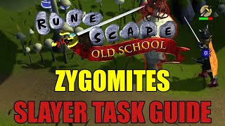 Old School RuneScape  Zygomites Slayer Task Guide [upl. by Petulah42]