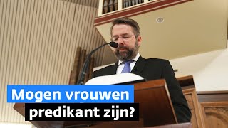 Kerkscheuring dreigt in Christelijk Gereformeerde kerk [upl. by Yadrahc]