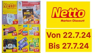 NETTO Werbung Prospekt Aktionen Gültig von 22724 bis 27724 [upl. by Olzsal]