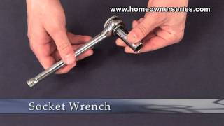 How to Fix a Toilet  Tools  Socket Wrench [upl. by Ranjiv439]