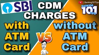 SBI CDM Charges  Cash Deposite Machine Charges Banking101Tips [upl. by Ardyce986]