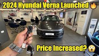 2024 New Hyundai Verna Launched 🔥 Full Walkaround With Prices 🤑 Better Than Honda City 2024 🤔 [upl. by Alikat]