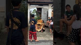 Barong bangkung menyapa Di hari Galungan [upl. by Noni]