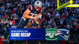 Patriots complete LATE comeback despite Maye injury  Game Recap [upl. by Leirud794]