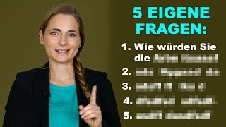 Vorstellungsgespräch  5 eigene Fragen die du am Ende stellen solltest [upl. by Nosneh]