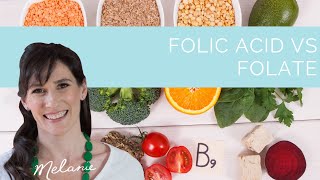 Folic acid vs folate dietitian explains [upl. by Ylen965]