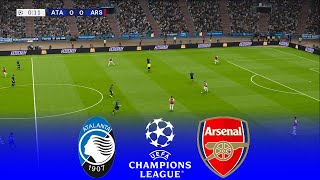 LIVE 🔴 Atalanta vs Arsenal  UEFA Champions League 20242025 Matchday 1  eFootball Gameplay [upl. by Areis]