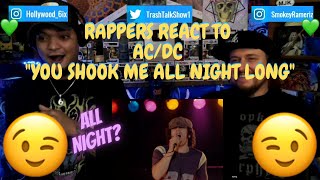 Rappers React To ACDC quotYou Shook Me All Night Longquot [upl. by Idolah]