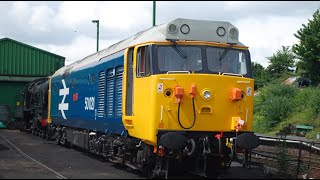 Watercress Line Diesel Gala 2024  Photographic [upl. by Irrahs]