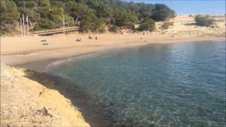 Cala Canyadell  Altafulla  Costa Daurada  MarÃ§ 2017 [upl. by Ahael]