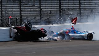 Indycar 2023 Crash Compilation [upl. by Anrahc962]