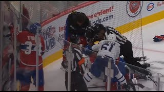 Logan MaillouxThorpe GoalsXhekajTuch Drop Gloves After Hit in Another Wild Period  Part III [upl. by Grondin736]