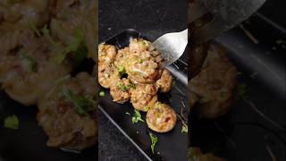 Cheese Stuffed Mushrooms  How To Make Stuffed Mushroom  Mushroom Recipe [upl. by Ingles17]