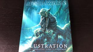 Star Wars Art Illustration Book Review [upl. by Farro]