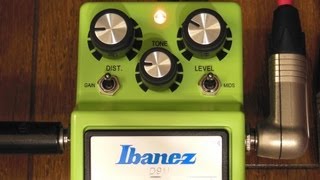 Ibanez SD9M Quick Testing② [upl. by Norrehc]