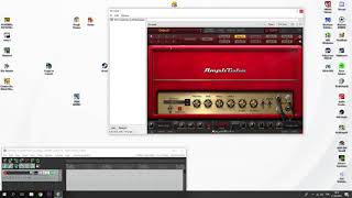 Marshall Red Plexi JMP Amplitube Demo [upl. by Aecila910]