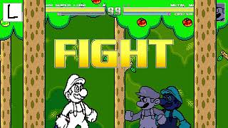 MUGEN Arcade 88 Goofy Ahh Super Luigieu e Waluigi [upl. by Richmal]