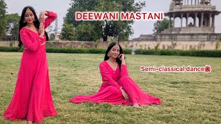 DEEWANI MASTANI  Dance Cover  Semi Classical choreography  Bajirao Mastani [upl. by Llemart442]