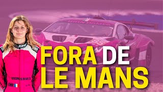 DORIANE PIN FICA FORA DE LE MANS POR COSTELA FRATURADA [upl. by Notsle]