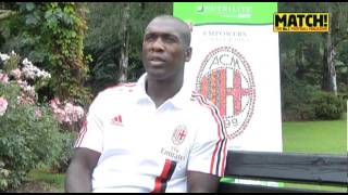 Clarence Seedorf Interview  MATCH [upl. by Novello12]