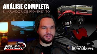 Review do Simulador de movimento Surreal Simuladores com Oculus rift  Cockpit motion [upl. by Irret]