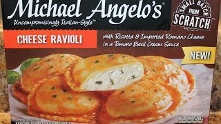 Michael Angelos Cheese Ravioli Food Review [upl. by Niro]