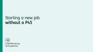 Starting a new job without a P45 [upl. by Gewirtz]