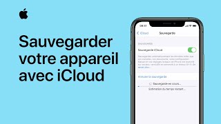 Sauvegarder votre iPhone iPad ou iPod touch sur iCloud  Assistance Apple [upl. by Drawd787]