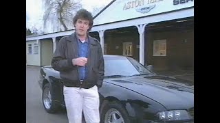 Aston Martin Vantage Jeremy Clarkson Full Review BBC Top Gear Thursday 4th March 1993 [upl. by Nesto603]