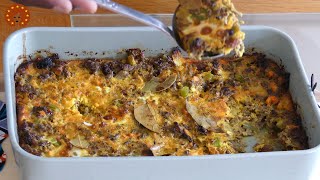 Make Bobotie  South African Bobotie Recipe  Home Made Bobotie [upl. by Merv]