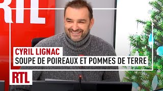 Cyril Lignac  soupe de poireaux et pommes de terre [upl. by Sible]