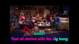 The Big Bang Theory Theme karaoke [upl. by Ecirtnahs]