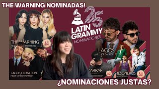 Latin Grammys 2025 ¿THE WARNING LOGRÓ UNA NOMINACIÓN ¿QUIÉN ACEPTÓ ESTOS NOMINADOS [upl. by Fang17]