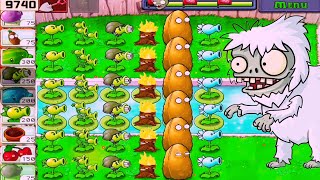 Plants AdventurePool  All Plants  Pool Level 89  Plants vs Zombies [upl. by Arayc]