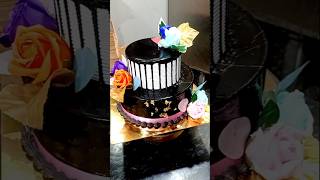 Chocolate truffle cake engagementcake [upl. by Ariayek793]