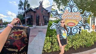 Whats New at Disney Springs for November Christmas Tree Trail Shopping and Gideons Cookies [upl. by Edwin847]