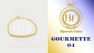 Gourmette 04 en Or 18 Carats [upl. by Eyahsal]