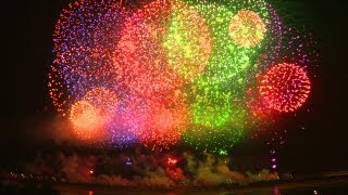 長岡花火大会2012年2日間の総集編 The Nagaoka Fireworks Festival is the most beautiful in japan [upl. by Stauffer11]