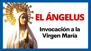 🙏 EL ÁNGELUS Oracion para INVOCAR a la VIRGEN MARÍA Audio y Textos Español 🙏 [upl. by Backler]