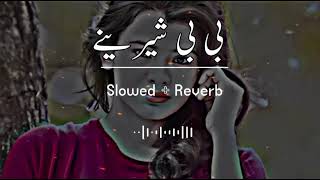 Bebe Shereni SlowedReverb Pashto Song  Sad Song  Lofi Song  New Song 2022 [upl. by Fern]