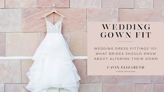 Wedding Dress Fittings 101 What Brides Should Know about Their Alterations [upl. by Bikales]