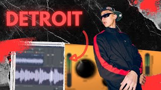 Así hice mi MEJOR BEAT de DETROIT en 5 MIN detroit flstudio tutorial [upl. by Claudette]