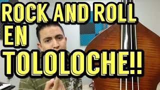 ROCK AND ROLL EN TOLOLOCHE CONTRABAJO TUTORIAL ESCALA  CLASES GRATIS  LEO MART [upl. by Sadiras]