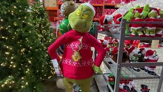 Animated 6ft LifeSize Grinch  Gemmy Christmas 2023 [upl. by Wilen]